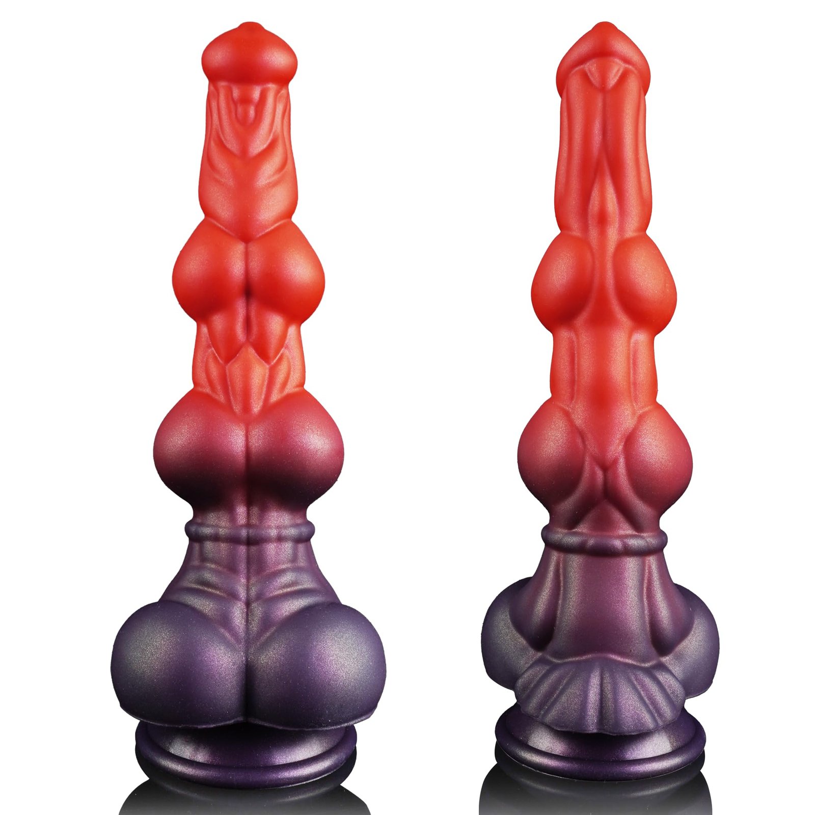 Nebula Spiral – Silicone Alien Dildo | Suction Base, Spiral, Nebula - Image 14