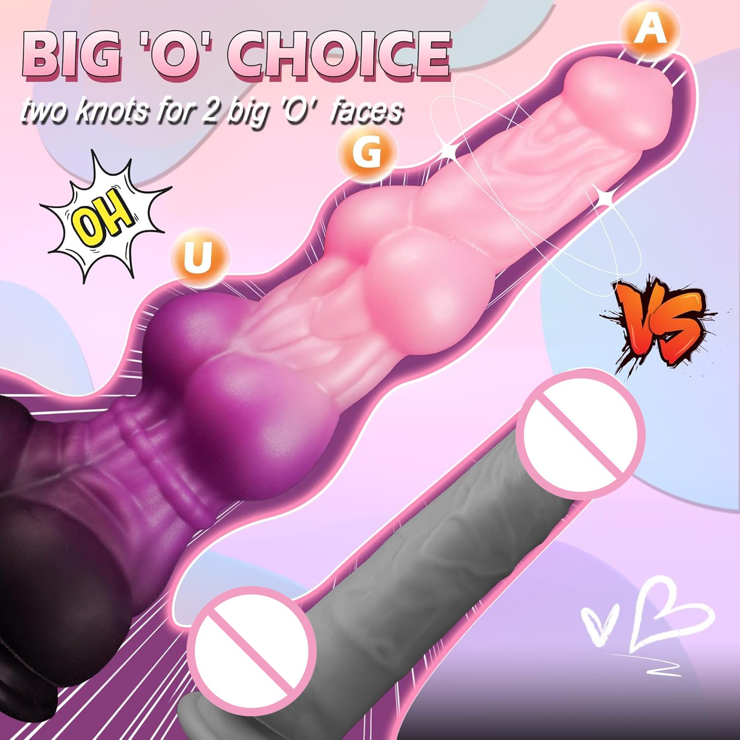 Nebula Spiral – Silicone Alien Dildo | Suction Base, Spiral, Nebula - Image 7