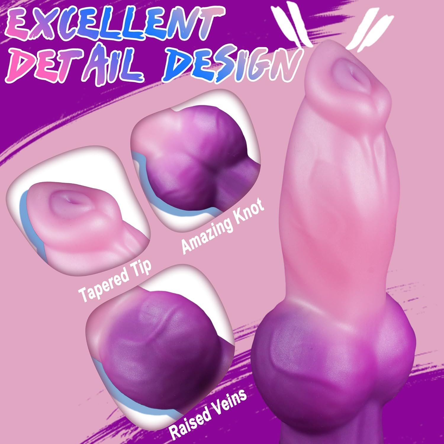 Mythic Ridge – Silicone Dildo | Suction Base, Ridge, Mythic, Fantasy - Image 12