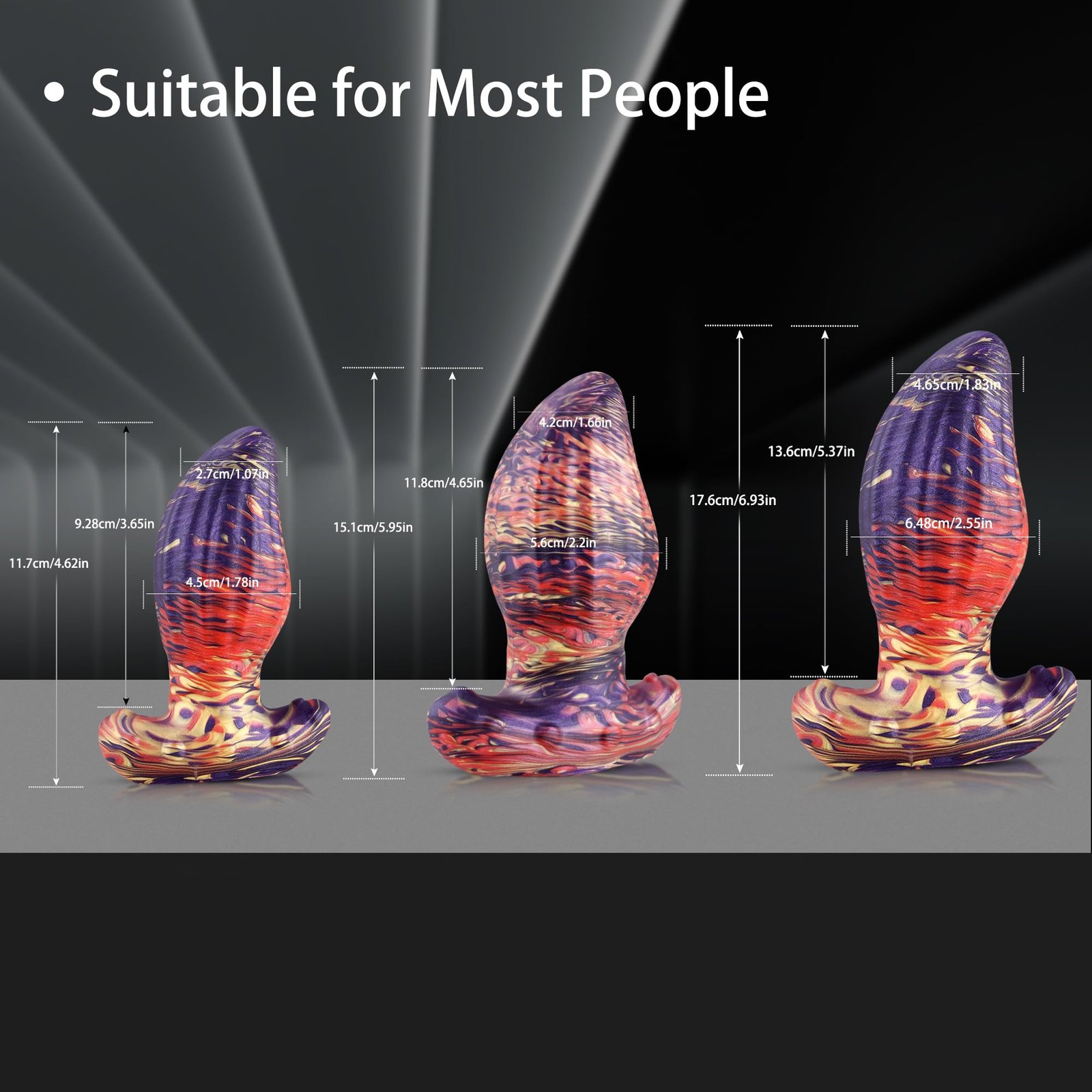 Tail Elf – Silicone Dildo | Gradient, Purple, Fantasy Mutanttoys - Image 11