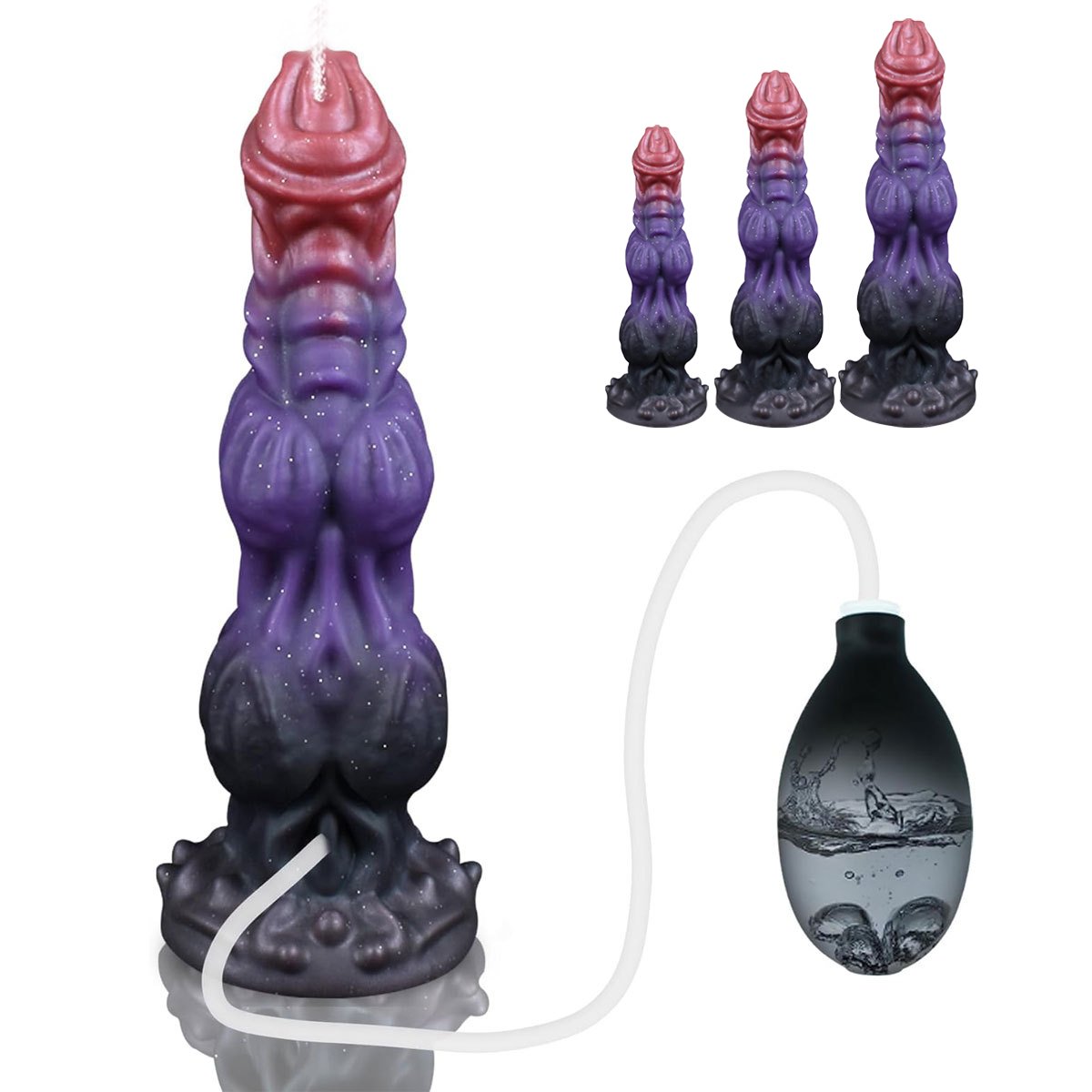 Injectable – Liquid Silicone Spray Dildo | Spray, Suction Base, Realistic - Image 3