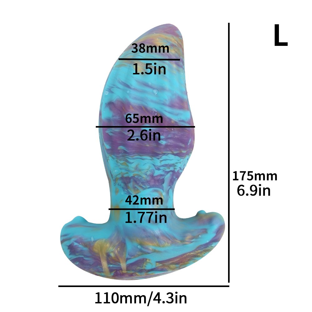 Tail Elf – Silicone Dildo | Gradient, Green, Fantasy Mutanttoys - Image 11