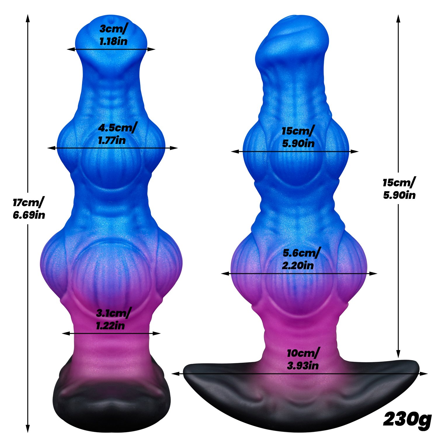 Xeno-Sensation: The Tri-Phase Premium Liquid Silicone Dildo - Image 12