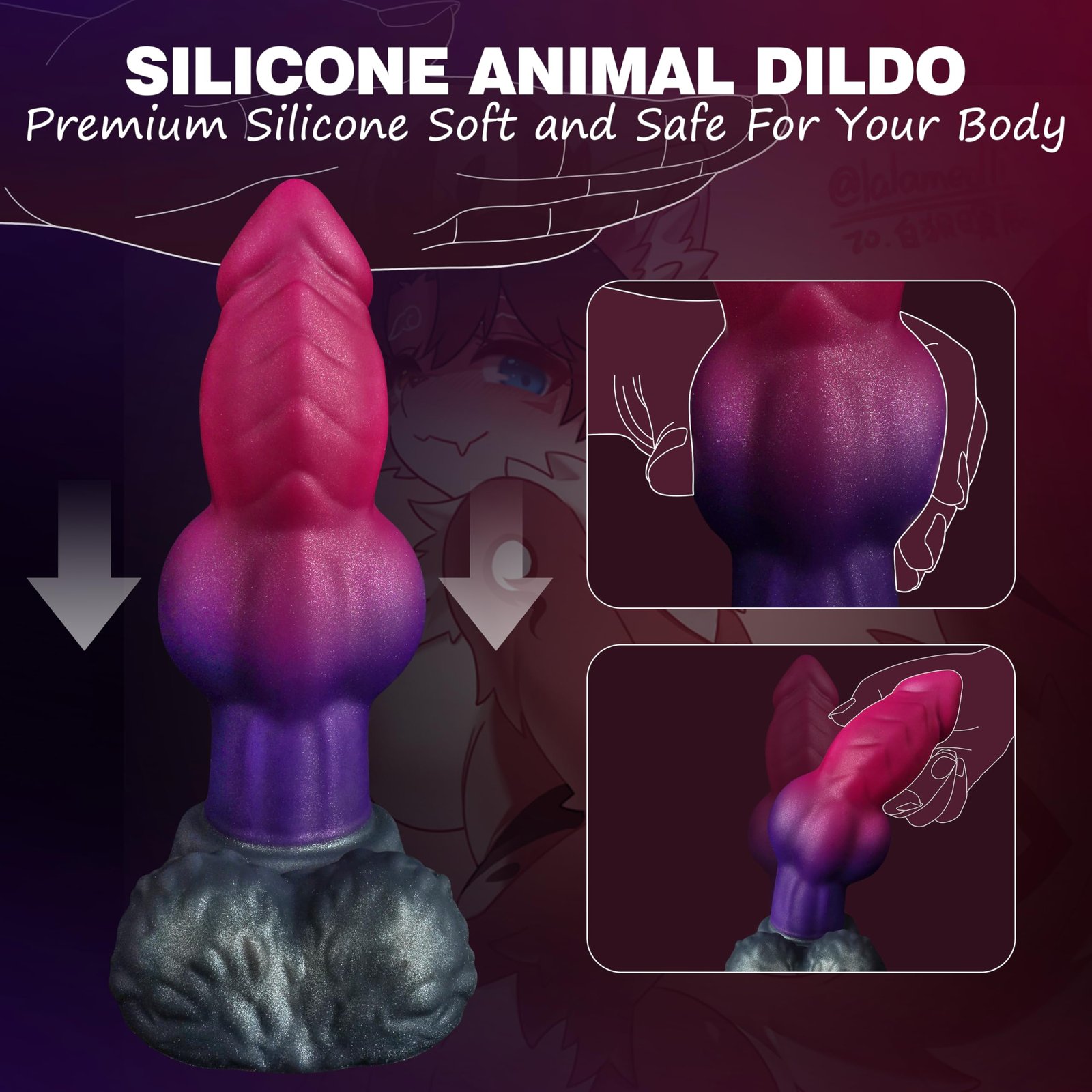 The Ethereal Beast – Liquid Silicone Alien Dildo Mutanttoys - Image 8