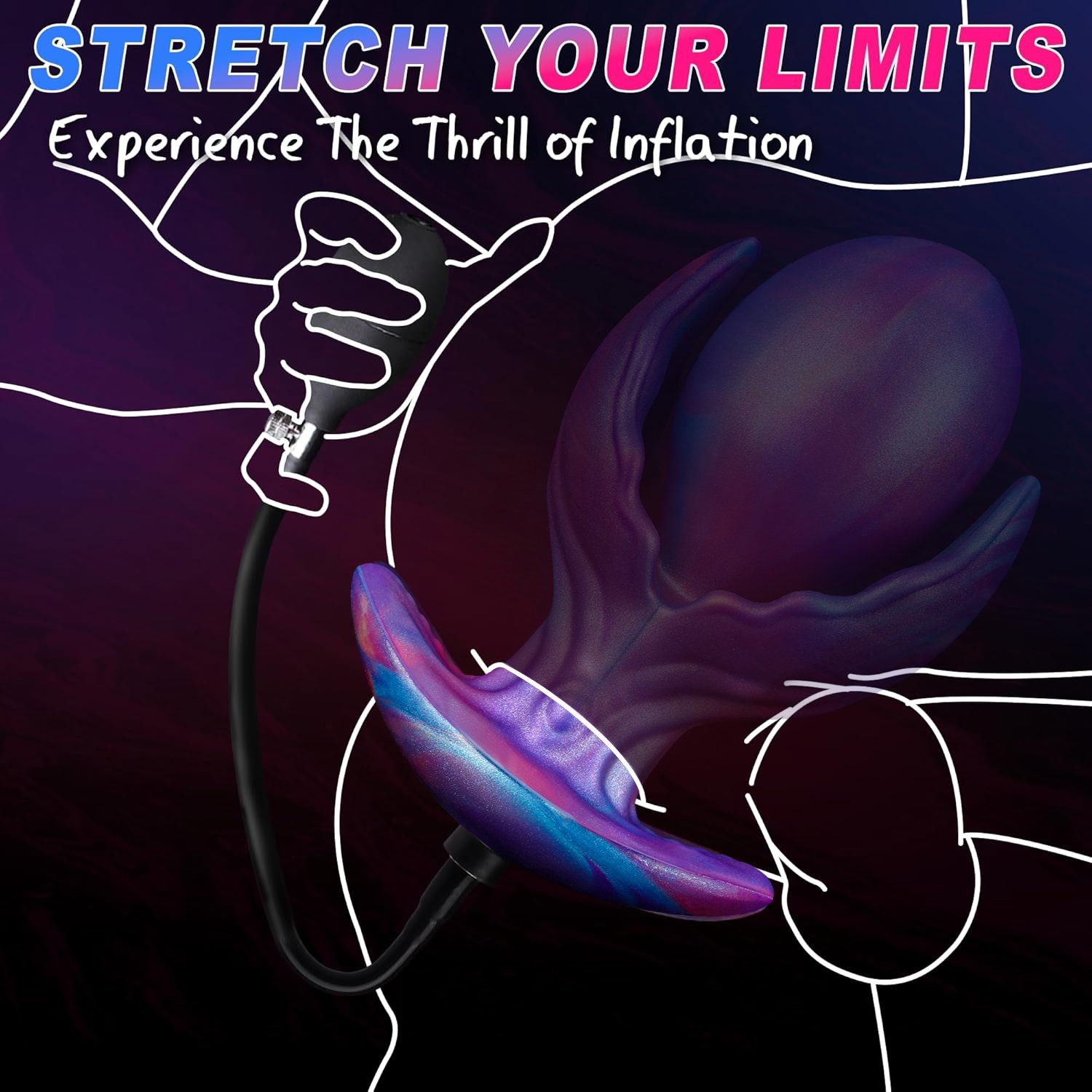 Vortex Surge – Alien Dildo | Extreme Fullness, Vortex Mutanttoys - Image 8