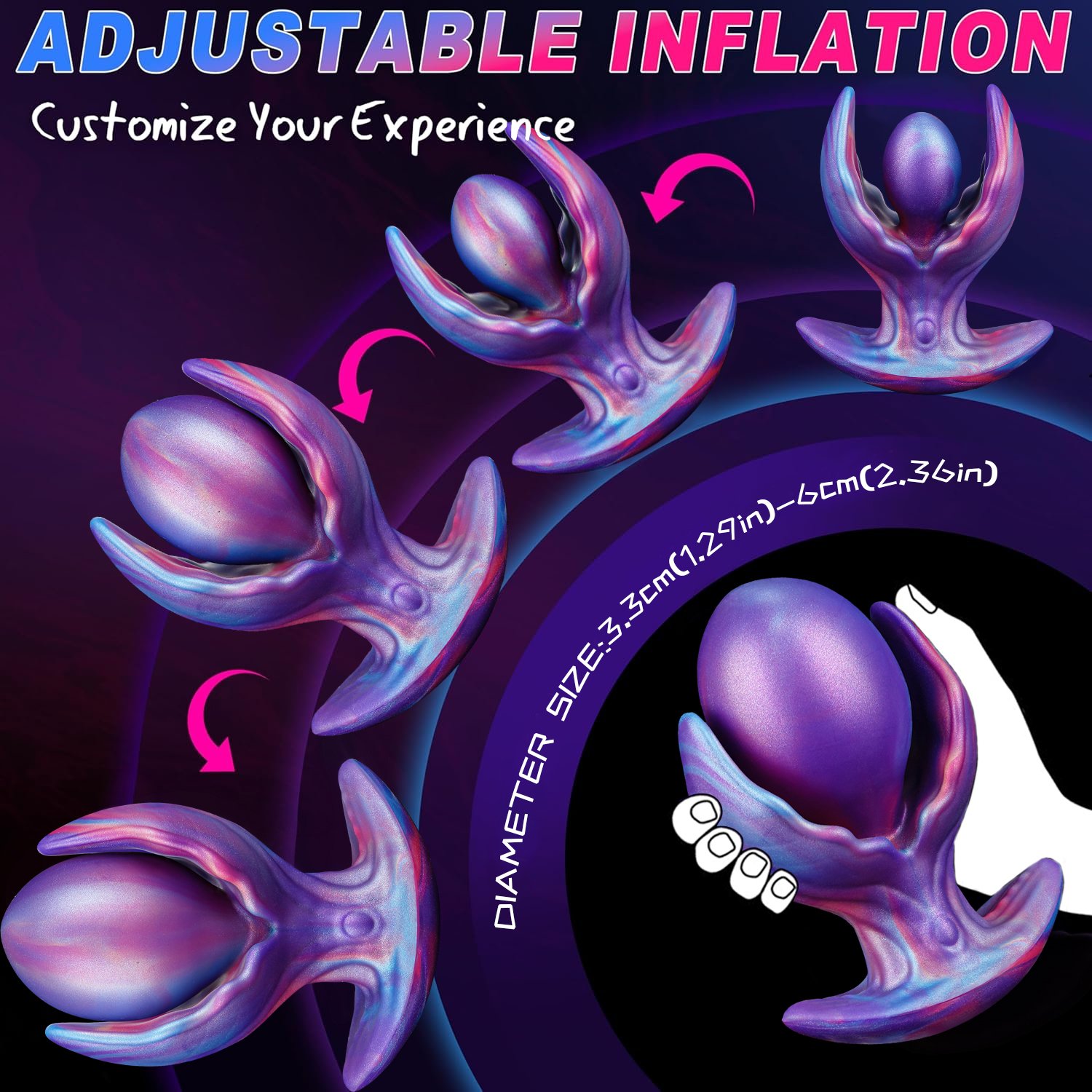 Vortex Surge – Alien Dildo | Extreme Fullness, Vortex Mutanttoys - Image 10