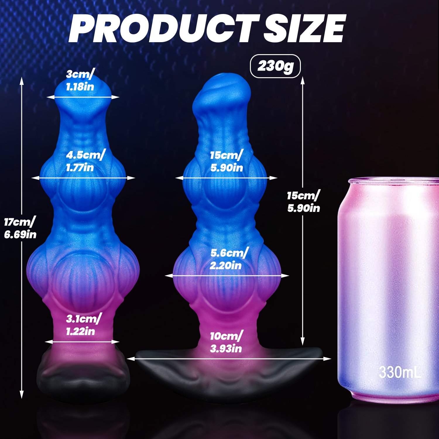Xeno-Sensation: The Tri-Phase Premium Liquid Silicone Dildo - Image 11