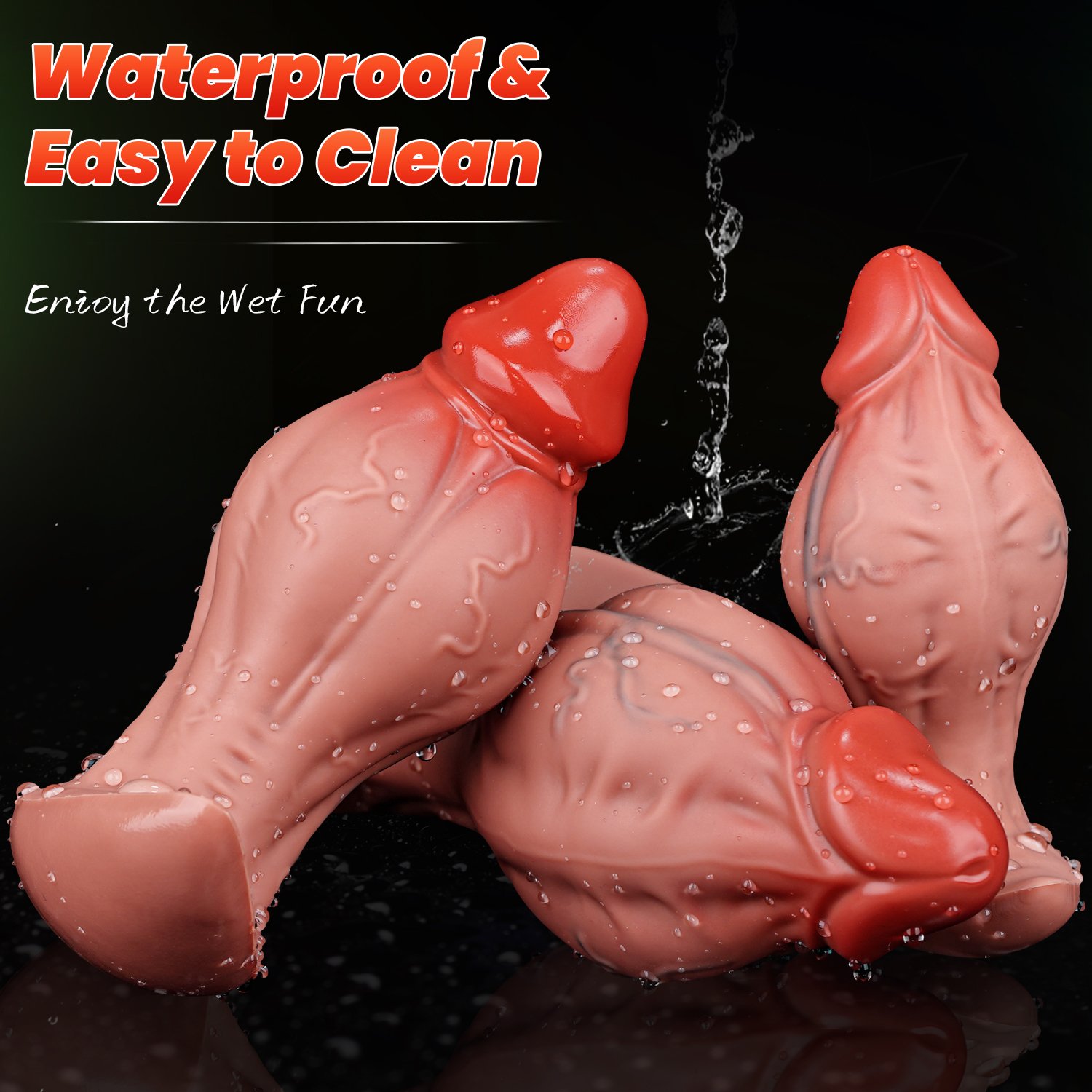 Alien Vein Liquid Silicone Anal Plug - Image 14