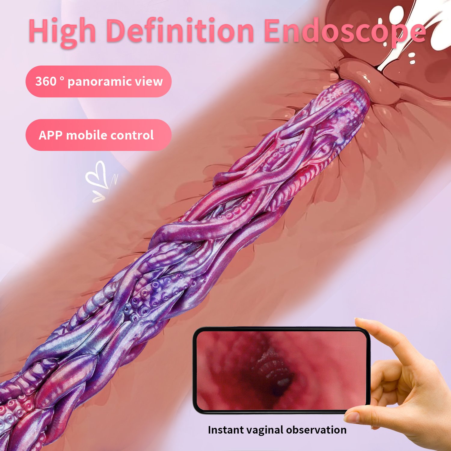 Ultra-Flexible Bionic Tentacle Endoscope Camera(APP) - Image 5