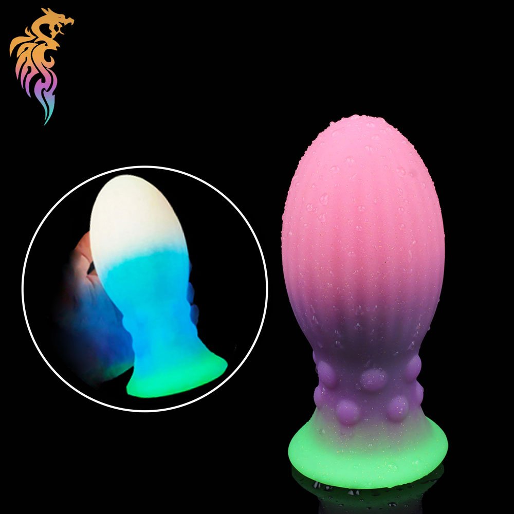 Neon Egg Exotic Liquid Silicone 'Bulb' Fantasy Plug - Image 9
