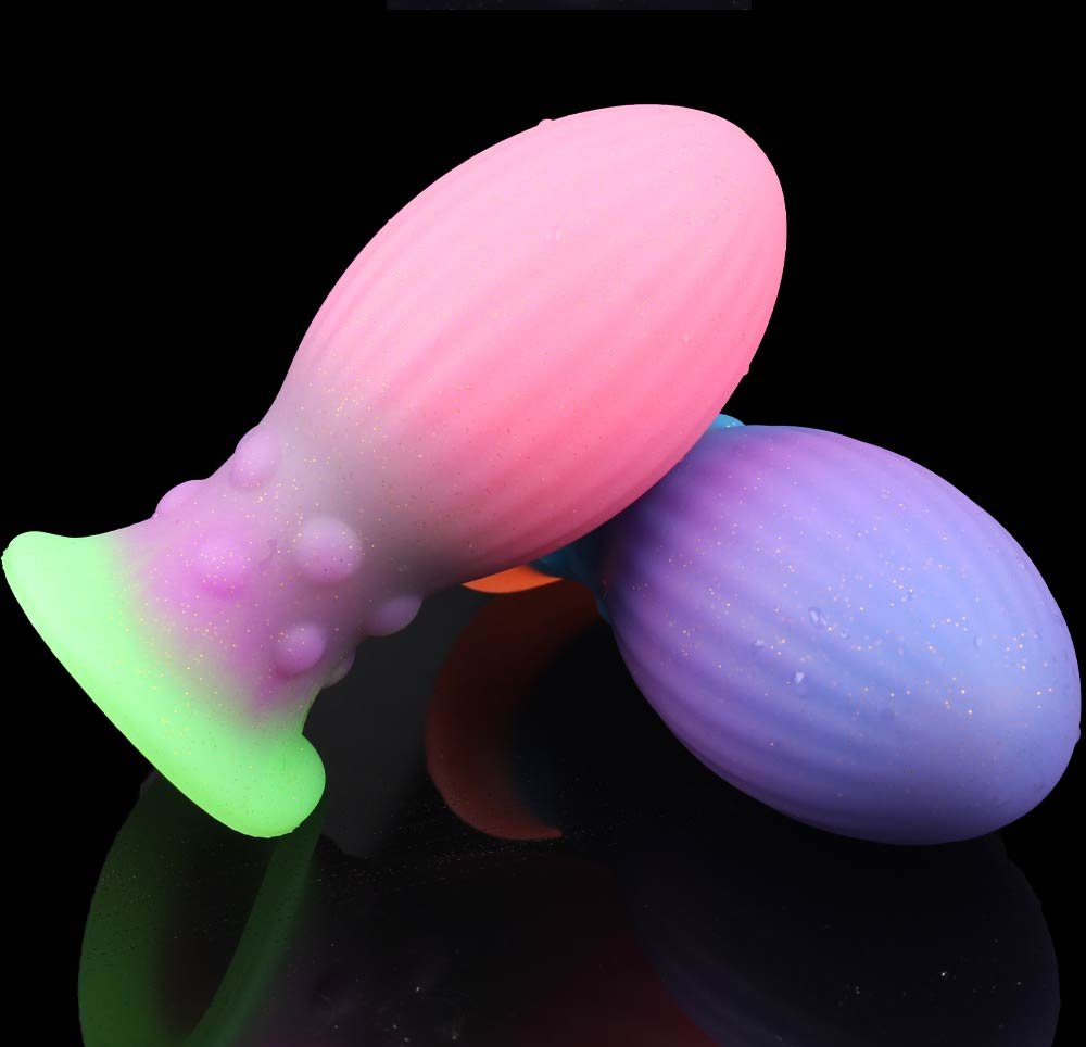 Neon Egg Exotic Liquid Silicone 'Bulb' Fantasy Plug - Image 13