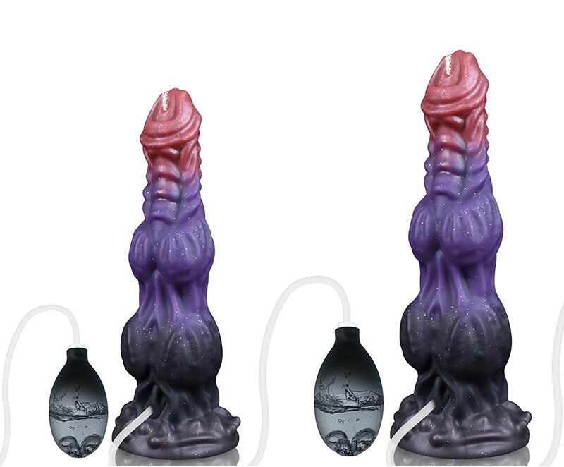 Injectable – Liquid Silicone Spray Dildo | Spray, Suction Base, Realistic