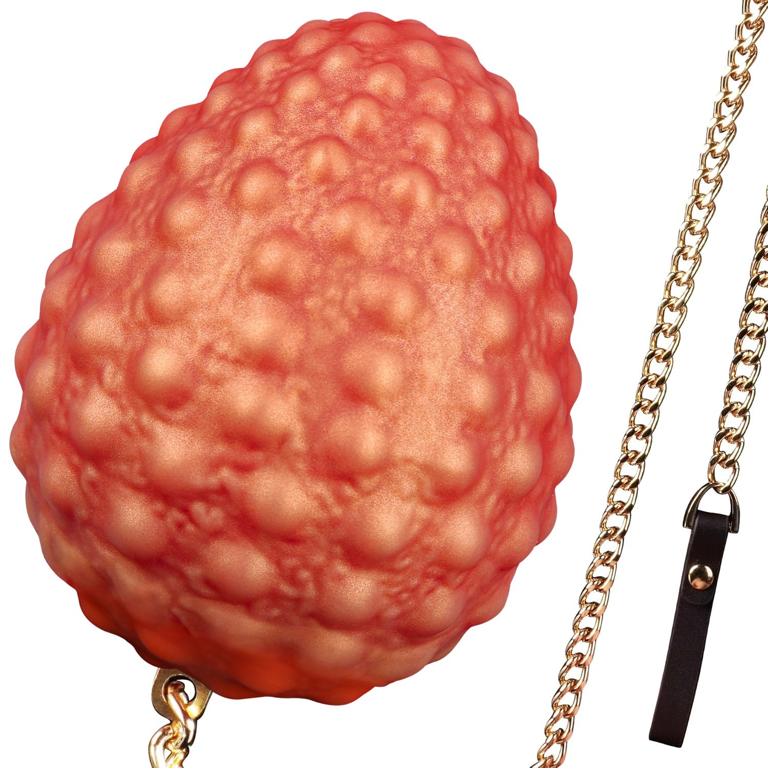 Premium Liquid Silicone Textured Massage Egg - Image 11