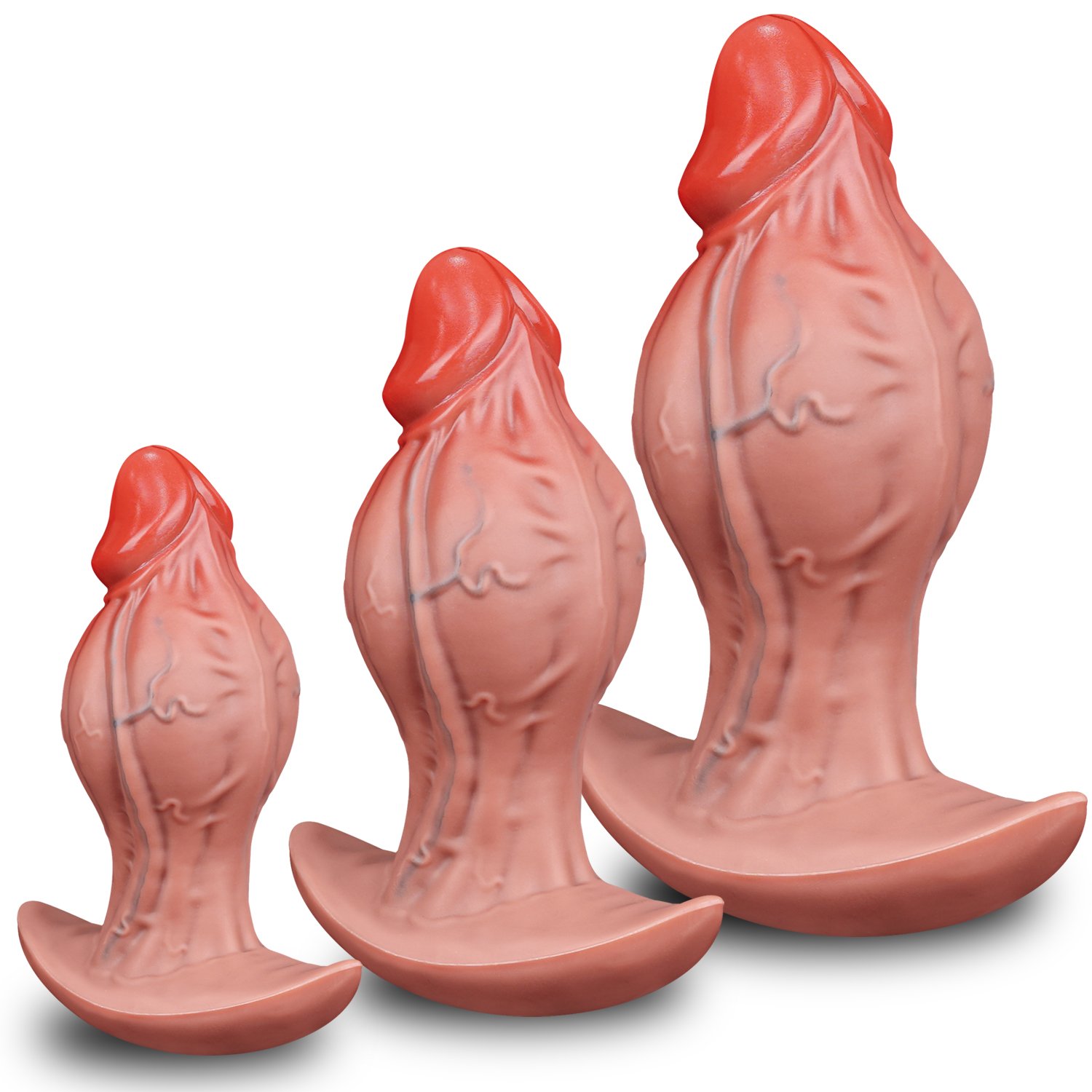 Alien Vein Liquid Silicone Anal Plug - Image 2