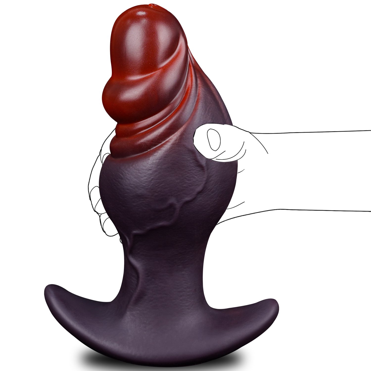 XenoMorph Liquid Silicone Anal Plugs - Image 2