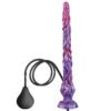 Deep Blue – Liquid Silicone Snake Dildo | Suction Base, Deep, Realistic, Blue