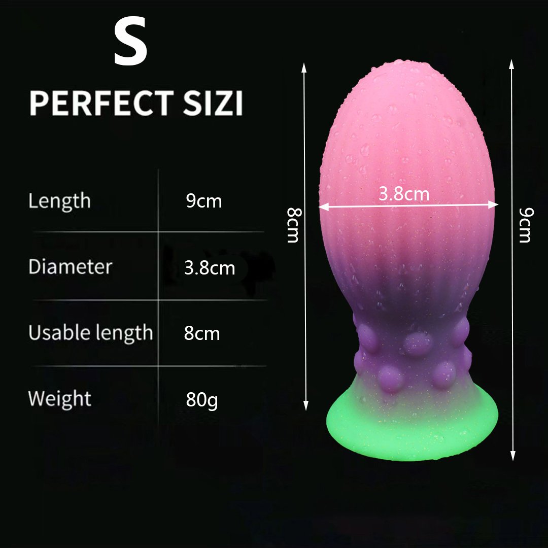 Neon Egg Exotic Liquid Silicone 'Bulb' Fantasy Plug - Image 7