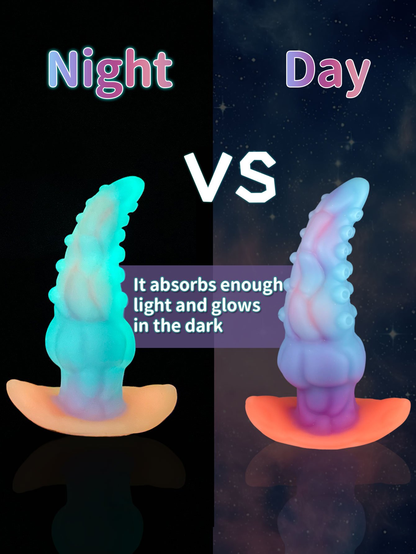 Bart – Liquid Silicone Dildo | Spiral, Gradient, Ocean Mutanttoys - Image 3